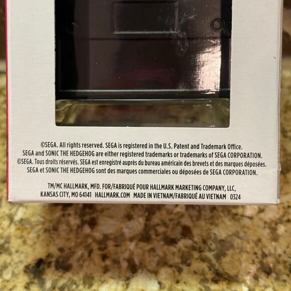 New Hallmark Sega Sonic The Hedgehog Game Cartridge Christmas Tree Ornament - Picture 5 of 8